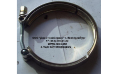 Хомут турбокомпрессора D=109 H фото Россия