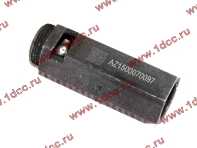 Клапан предохранительный главной масляной магистрали двигателя H HOWO (ХОВО) VG1500070097 фото 1 Россия